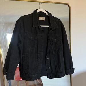 Everlane Black Denim Jacket